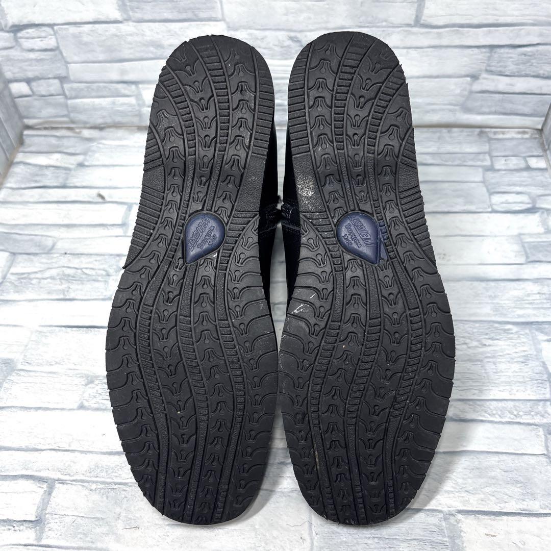 ✨美品✨ アシックスウォーキング ペダラ ショートブーツ ブラック 23cm