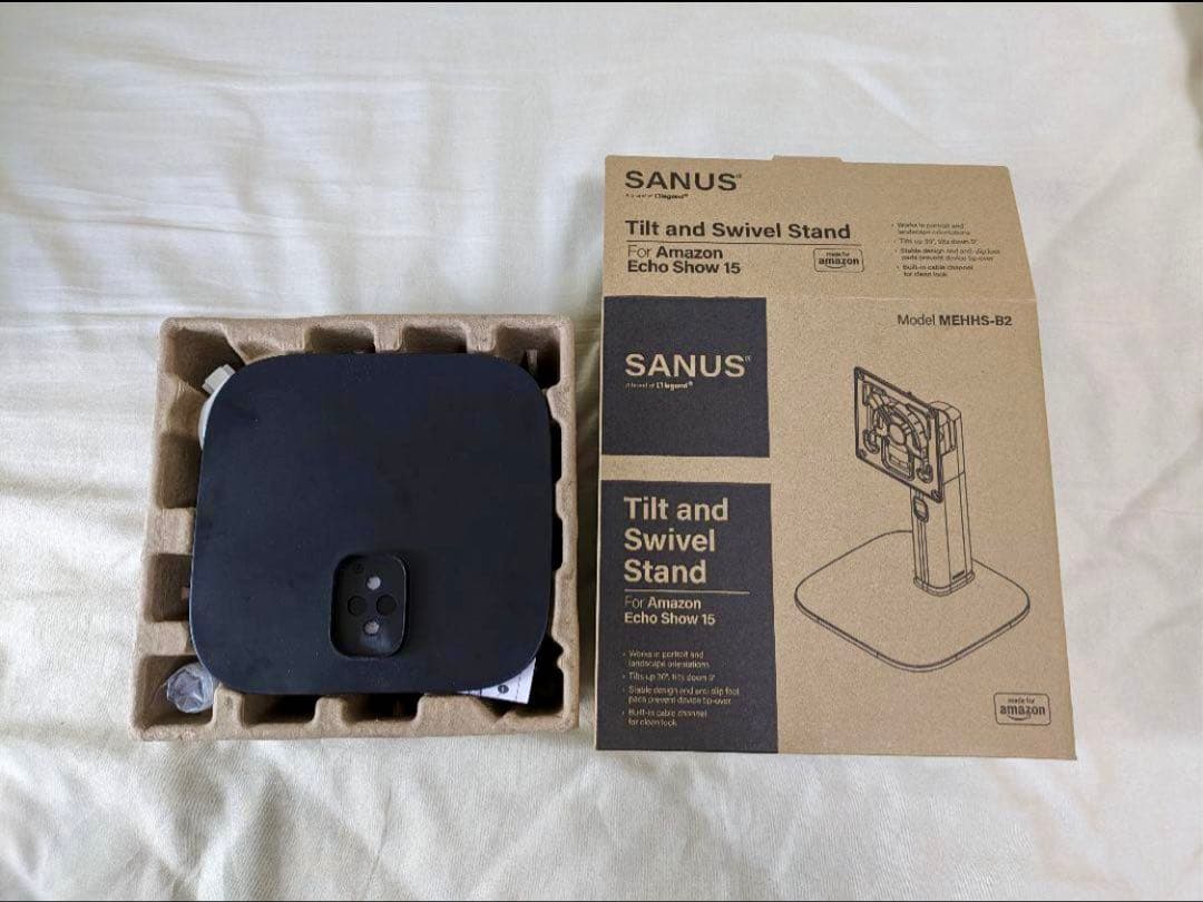 Echo Show 15 + SANUS スタンド セット　第1世代