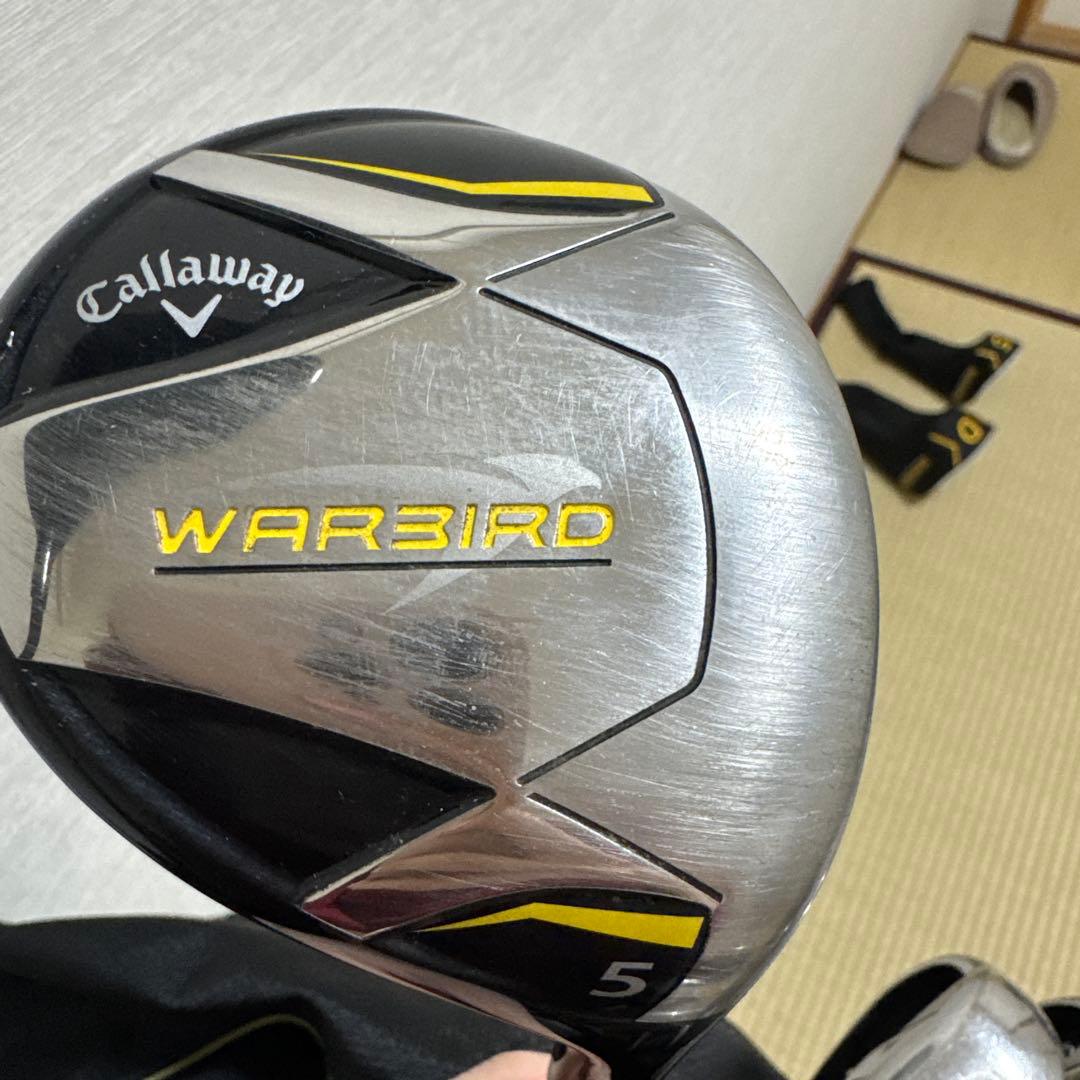 メンズ用callawayゴルフクラブセット９本WARBIRD