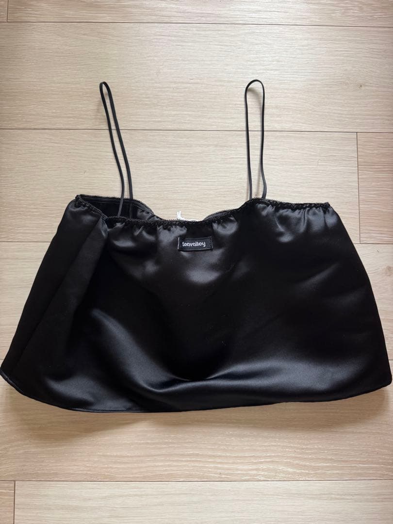 【新品】SEA HEAVY SATIN DOLA CAMISOLE