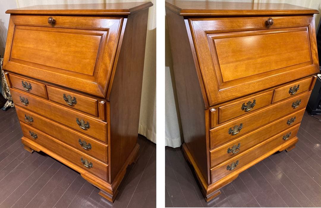 横浜ダニエル A-304 ライティングビューロー ライティングデスク 机