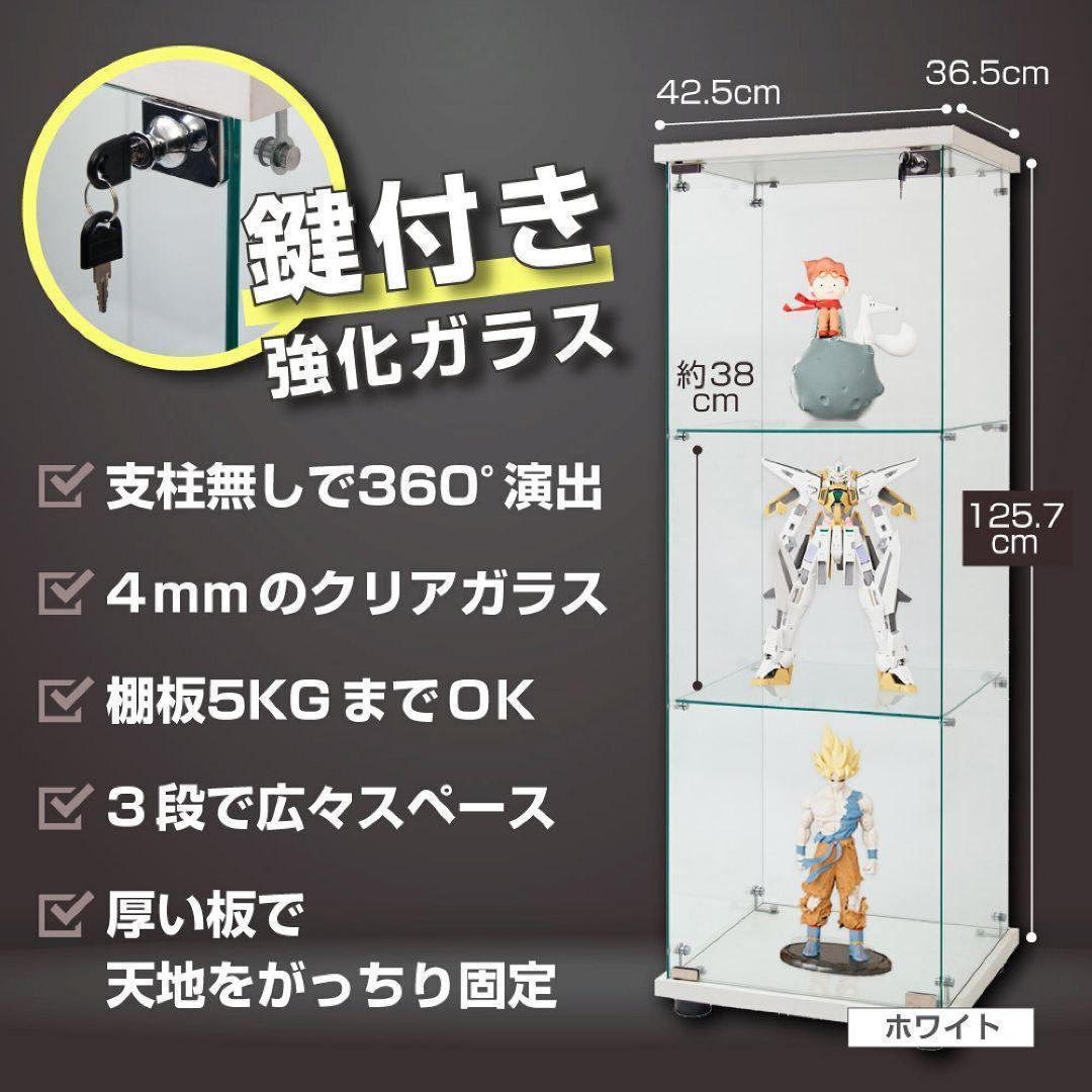 コレクション ディスプレイ ケース コレクションボックス ホワイト 1815