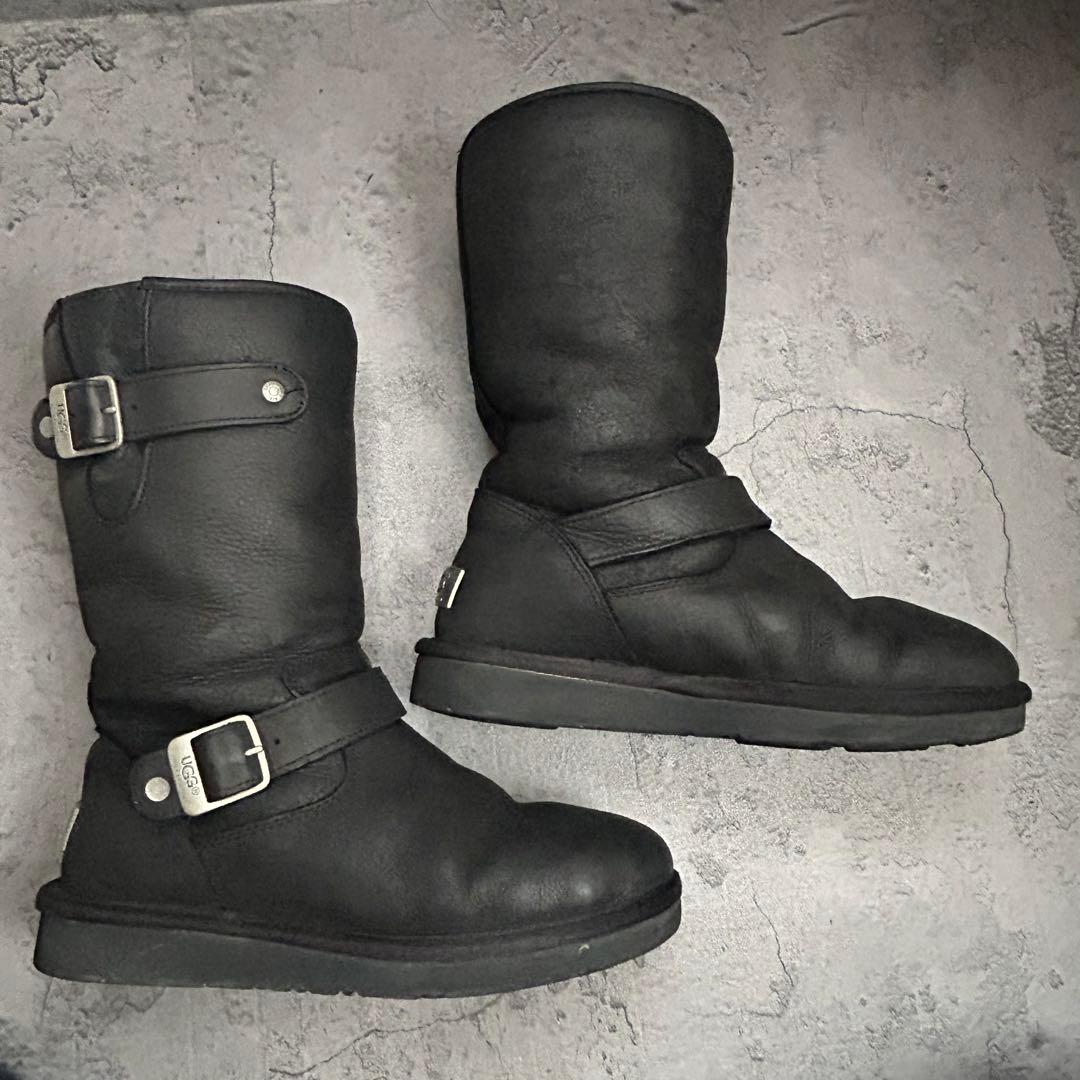 最終価格！ UGG KENSINGTON エンジニアブーツ レザー ブラック