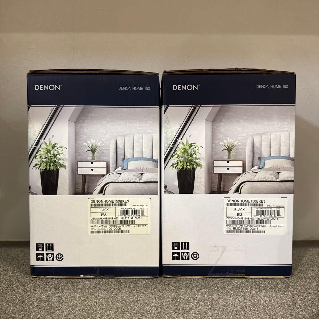 早い者勝ちDENON スピーカー グレー DENON150 美品　2個