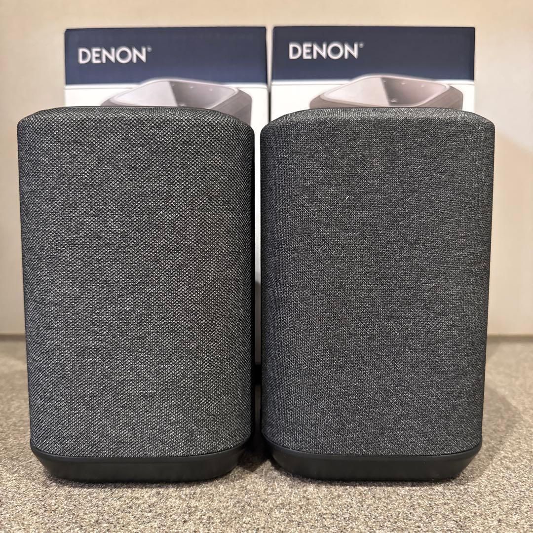 早い者勝ちDENON スピーカー グレー DENON150 美品　2個