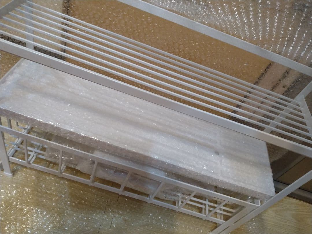 tower 2段水切りラック ホワイト