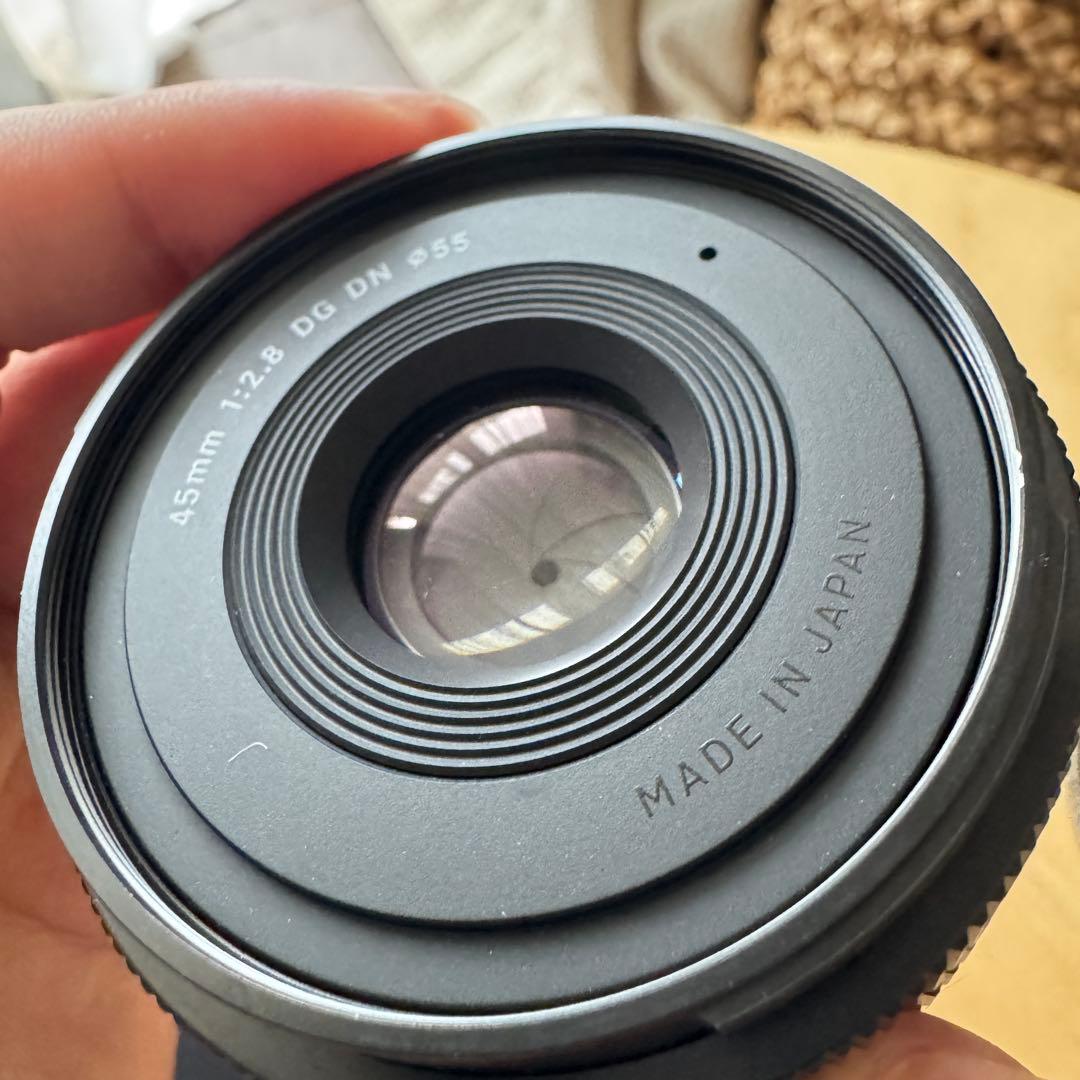 SIGMA 45mm F2.8 DG DN（Eマウント）即購入OK