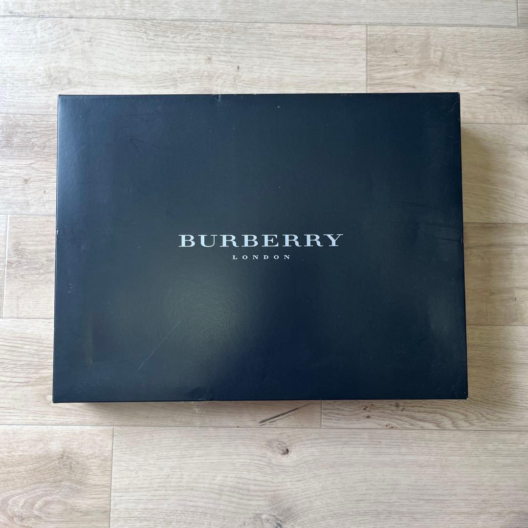 ★新品　バーバリー【BURBERRY】綿 ハーフケット　ノバチェック　西川産業