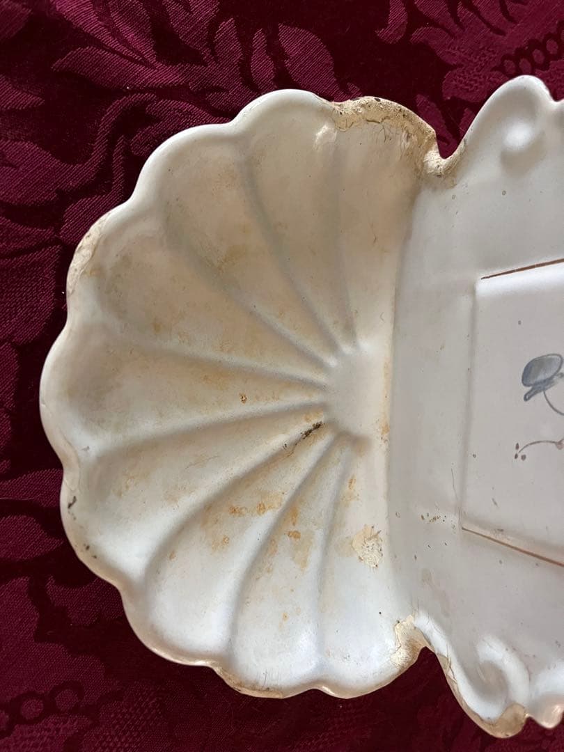 フレンチアンティーク ホーローカップホルダー カップ&ソープラック