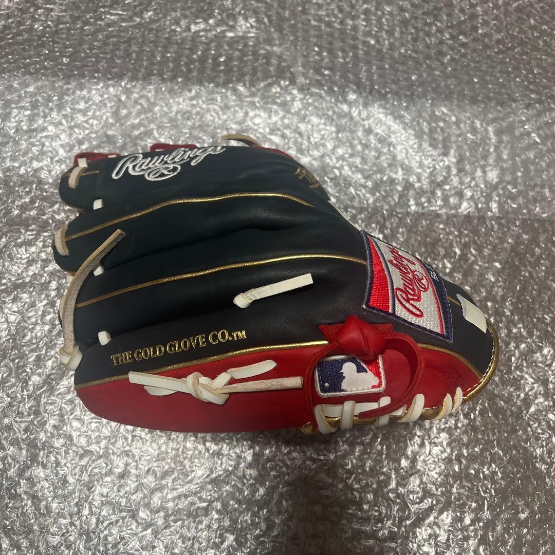 Rawlings Gold Glove 黒/赤　GR2HMN55FB