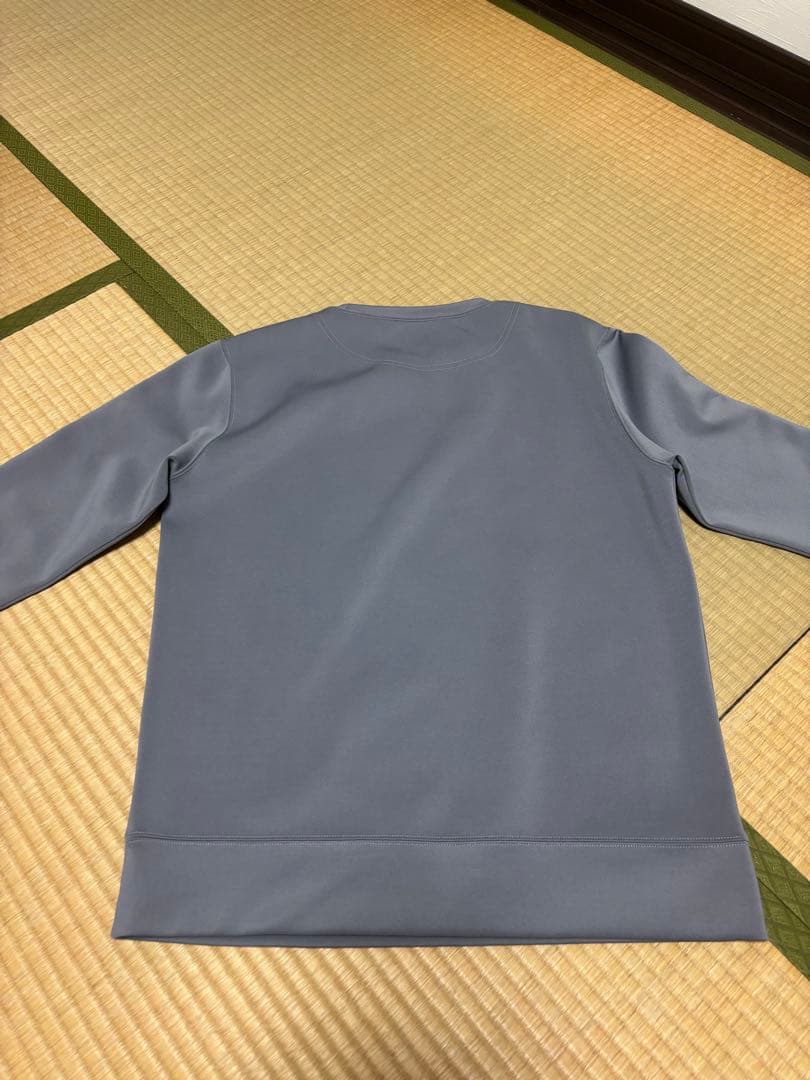 ブリーフィング　スウェット グレー ラインロゴ　L セットアップ