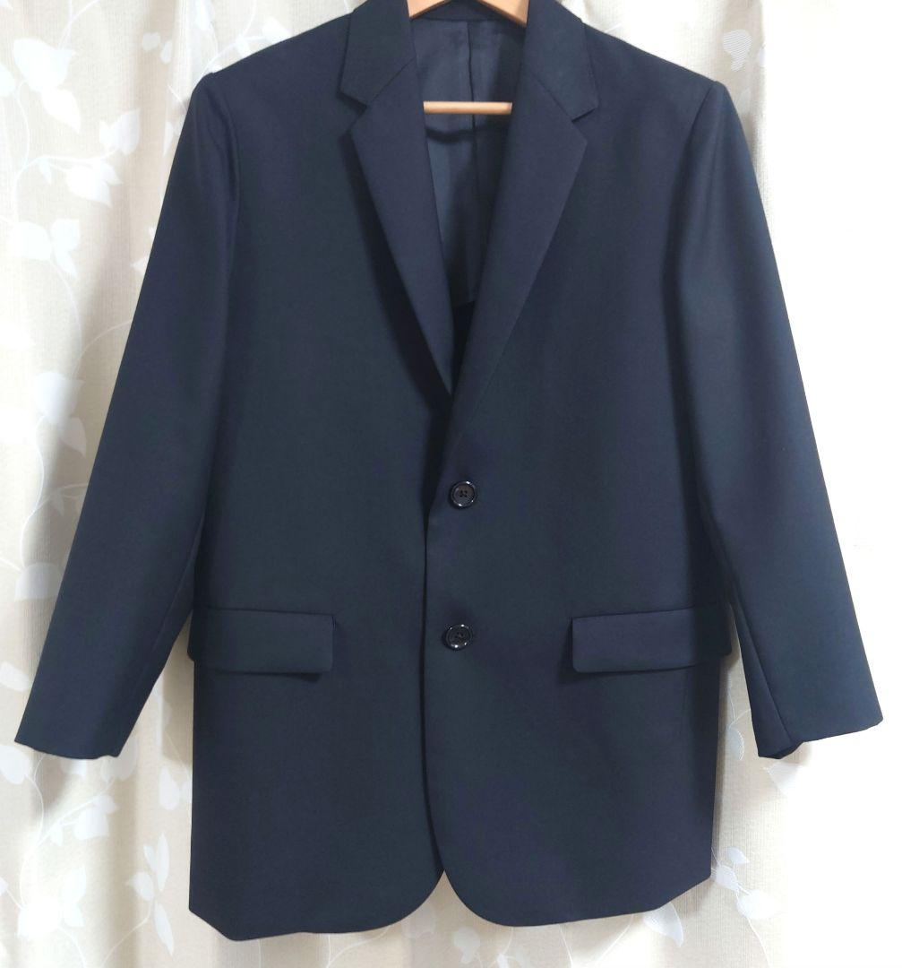 美品MBハイエンド尾州ウールＭサイズセットアップジャケットズボンブラック