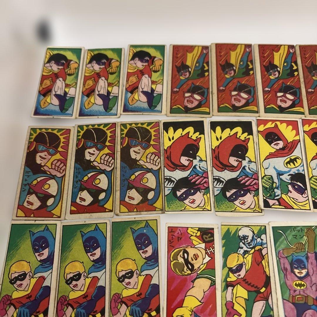 メンコ めんこ　バットマン　当時物　シート　未切断