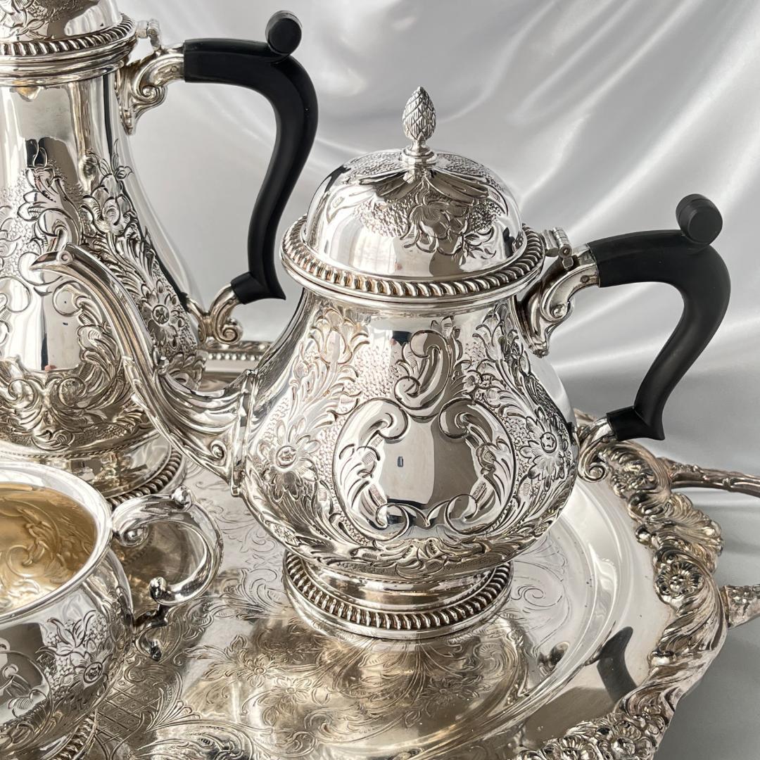 【Barker Ellis】 ビクトリアンのティーサービス 4点 ティーポット