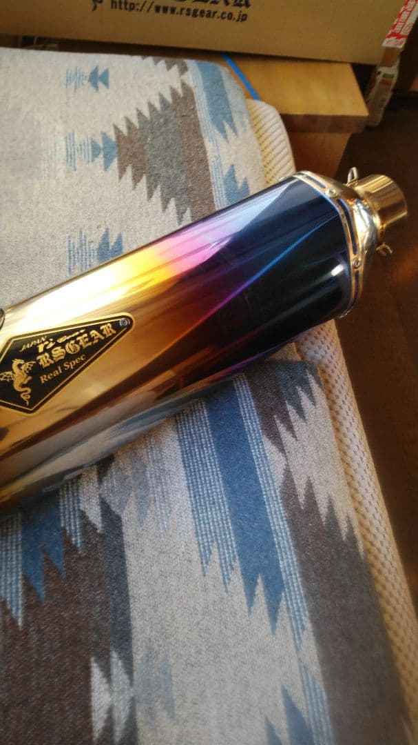 ZH2スリップオンマフラー アールズギア チタン