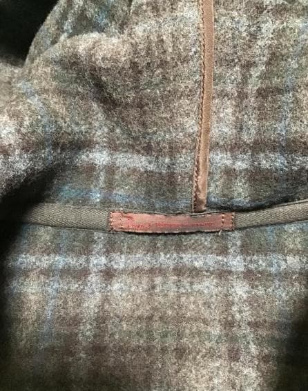 定価13万 M 使用1シーズン Papas パパス ダッフルコート　ウール　茶色