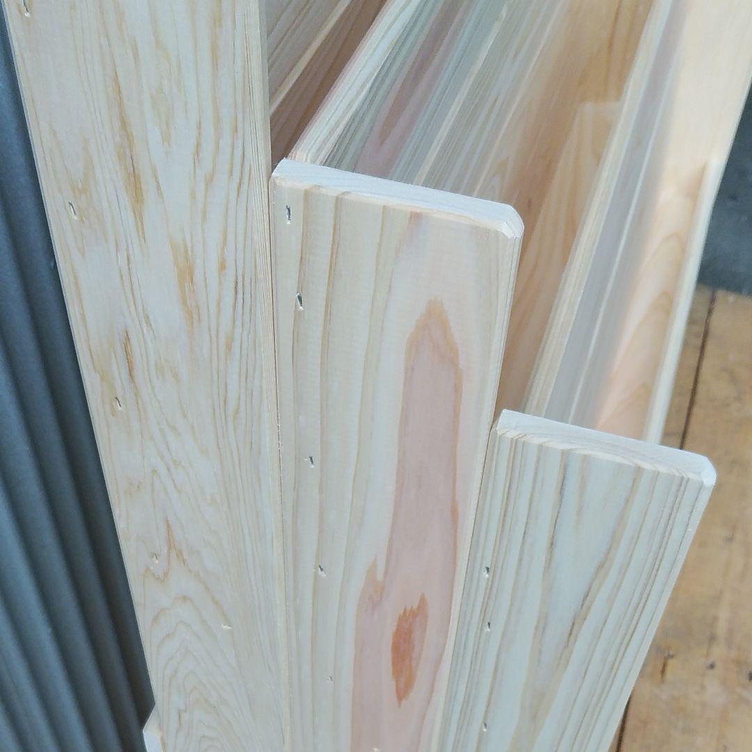 orange　絵本棚収納ボックス付き　ベンチボックス　ひのき