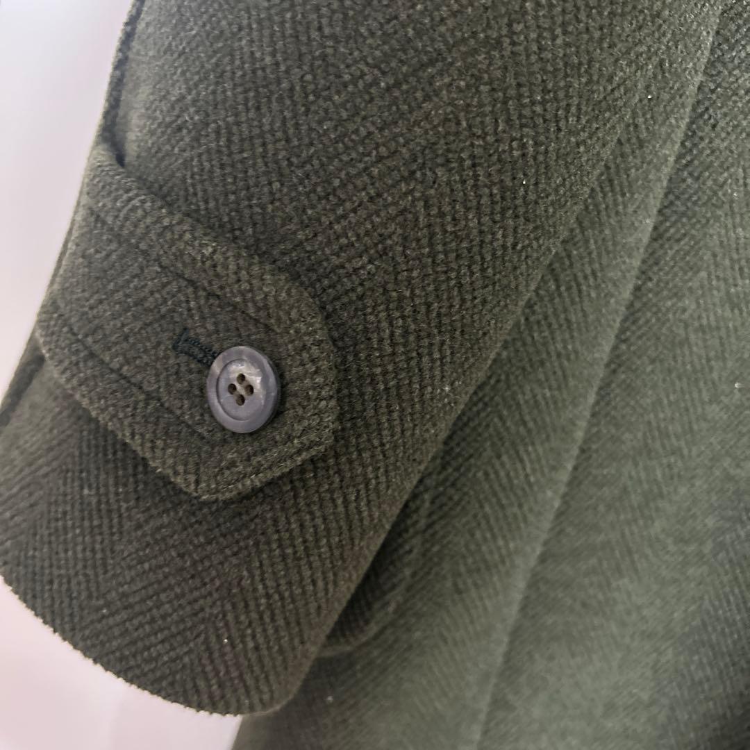 ニューヨーカー　グリーン ダッフルコート ムーアブルック