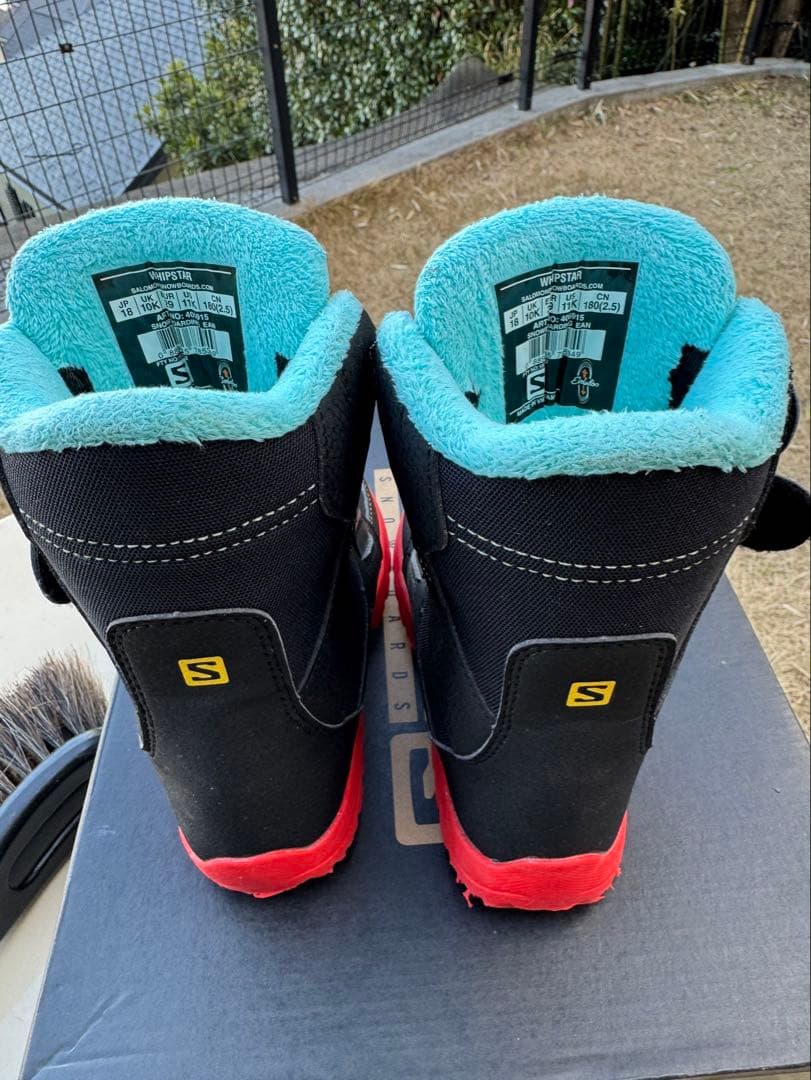 中古美品 SALOMONキッズスノーボード3点