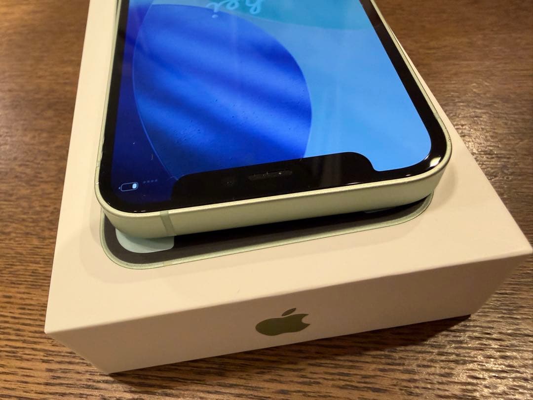 【美品】Apple iPhone 12 mini グリーン本体 箱付き