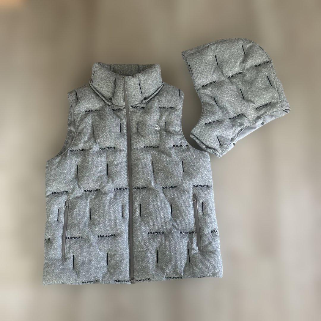 PEARLY GATES クォーターリバー 中綿フルジップフーディベスト 6