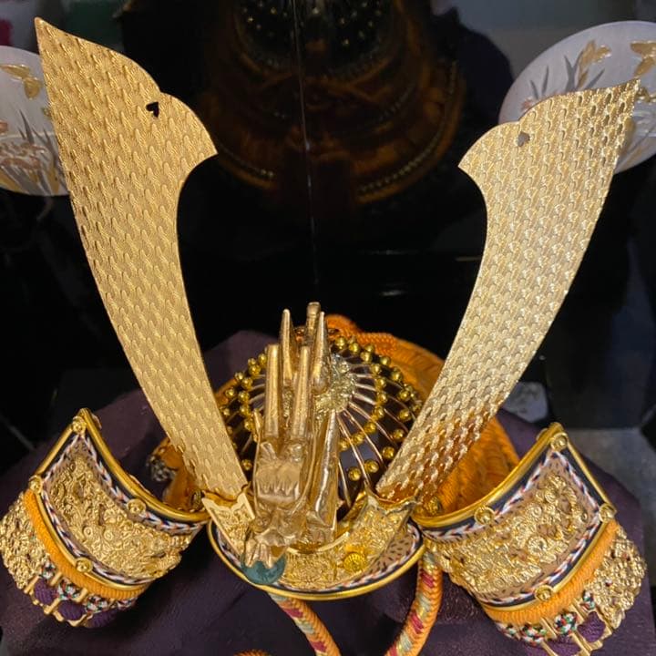 兜　五月人形　漆