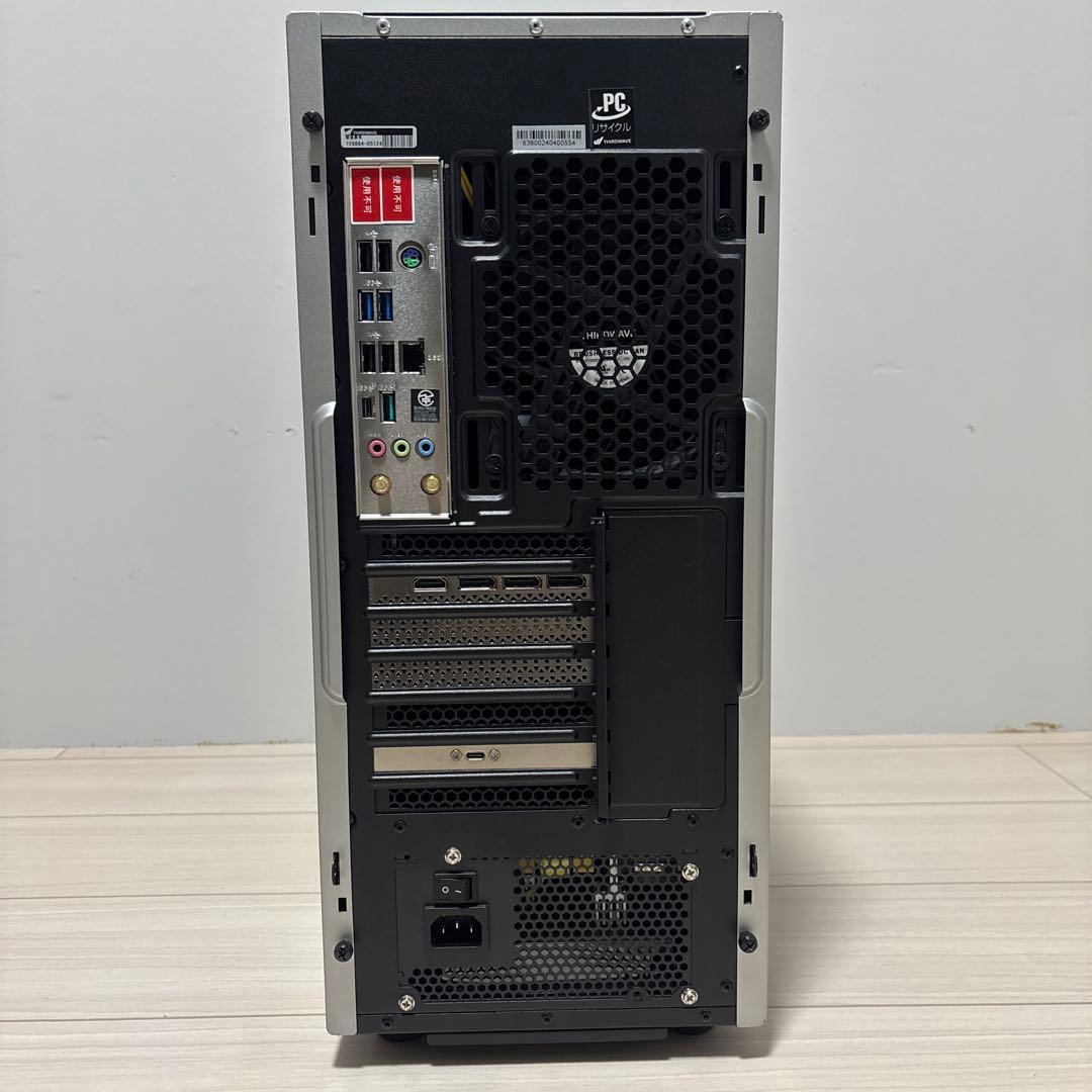 Windowsデスクトップ Core i7 14700KF/RTX4070Ti/32GB/1TB