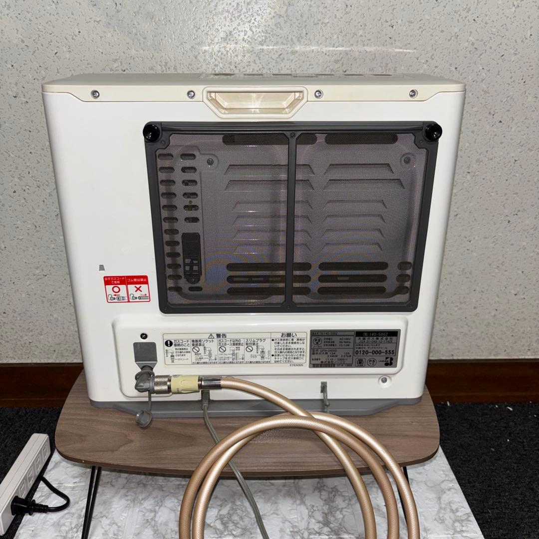 【2017年製】ノーリツ　ガスファンヒーターGFH-2404S 都市ガス用
