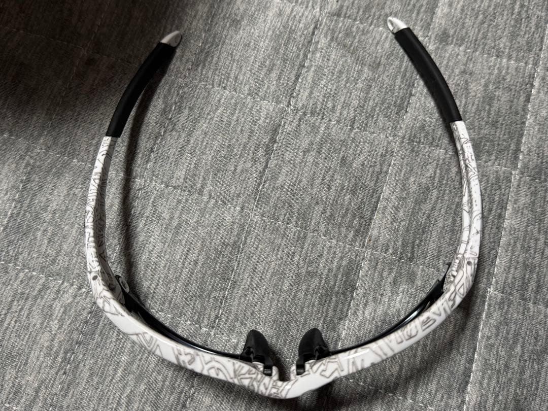 OAKLEY レーシングジャケット ホワイト/ブラック