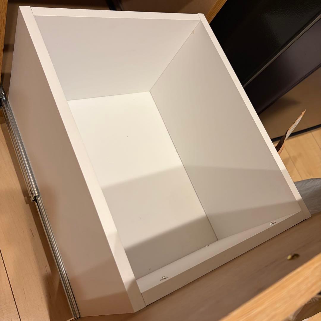 ※値下げ【美品】カップボード1050mmナチュラル北欧風　送料込み