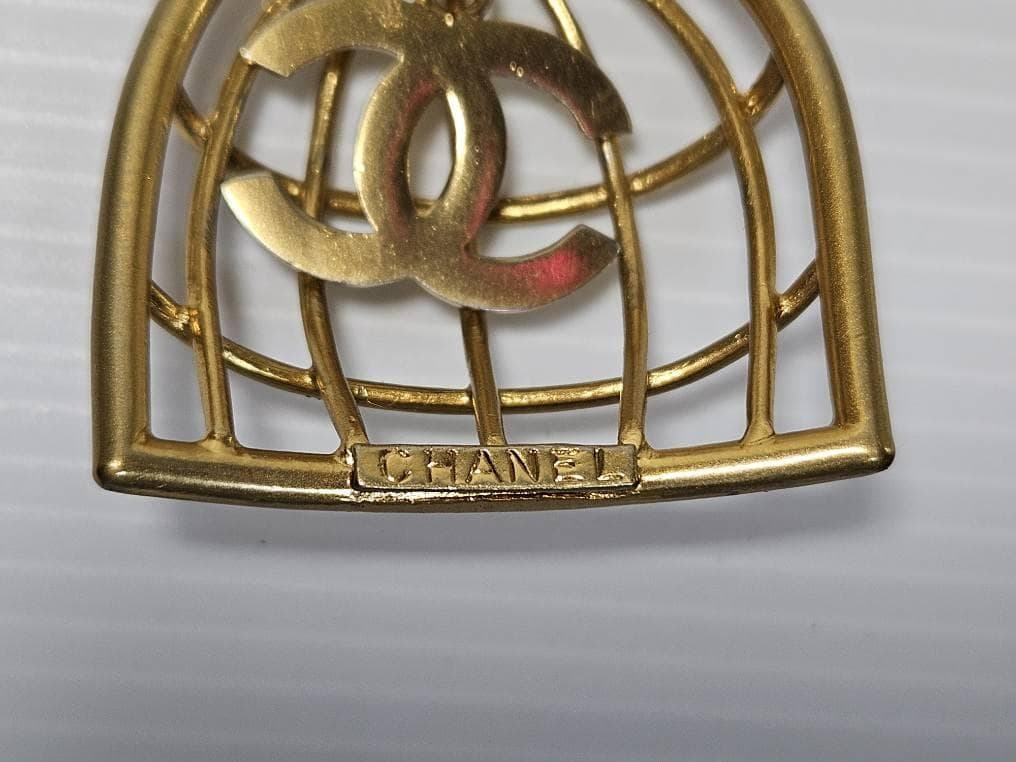 CHANEL シャネル　激レア　鳥かご　イヤリング　片耳 14110