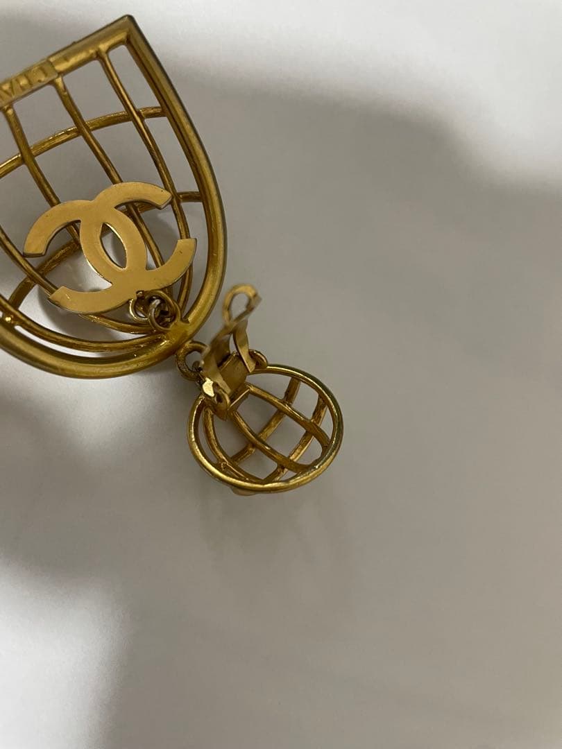 CHANEL シャネル　激レア　鳥かご　イヤリング　片耳 14110