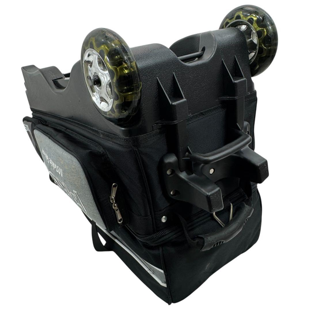 ABS PRO-am ボウリング バッグ キャリー 3個用 2Way ブラック