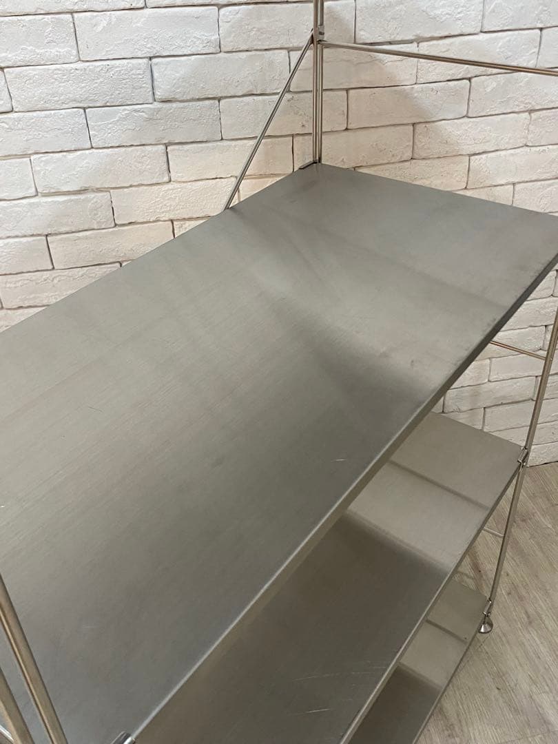 【東京都内23区配送無料】無印　ステンレスユニット　メタルラック　棚　陳列　収納