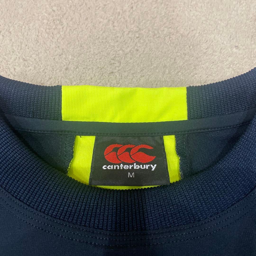 美品 カンタベリー上下セットアップ プラクティスプルオーバー Mサイズ ネイビー