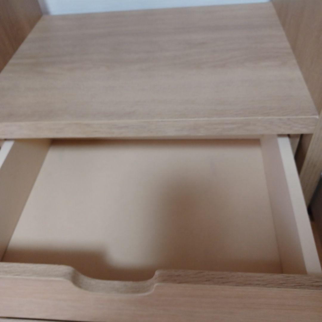木製収納棚 7引き出し付き