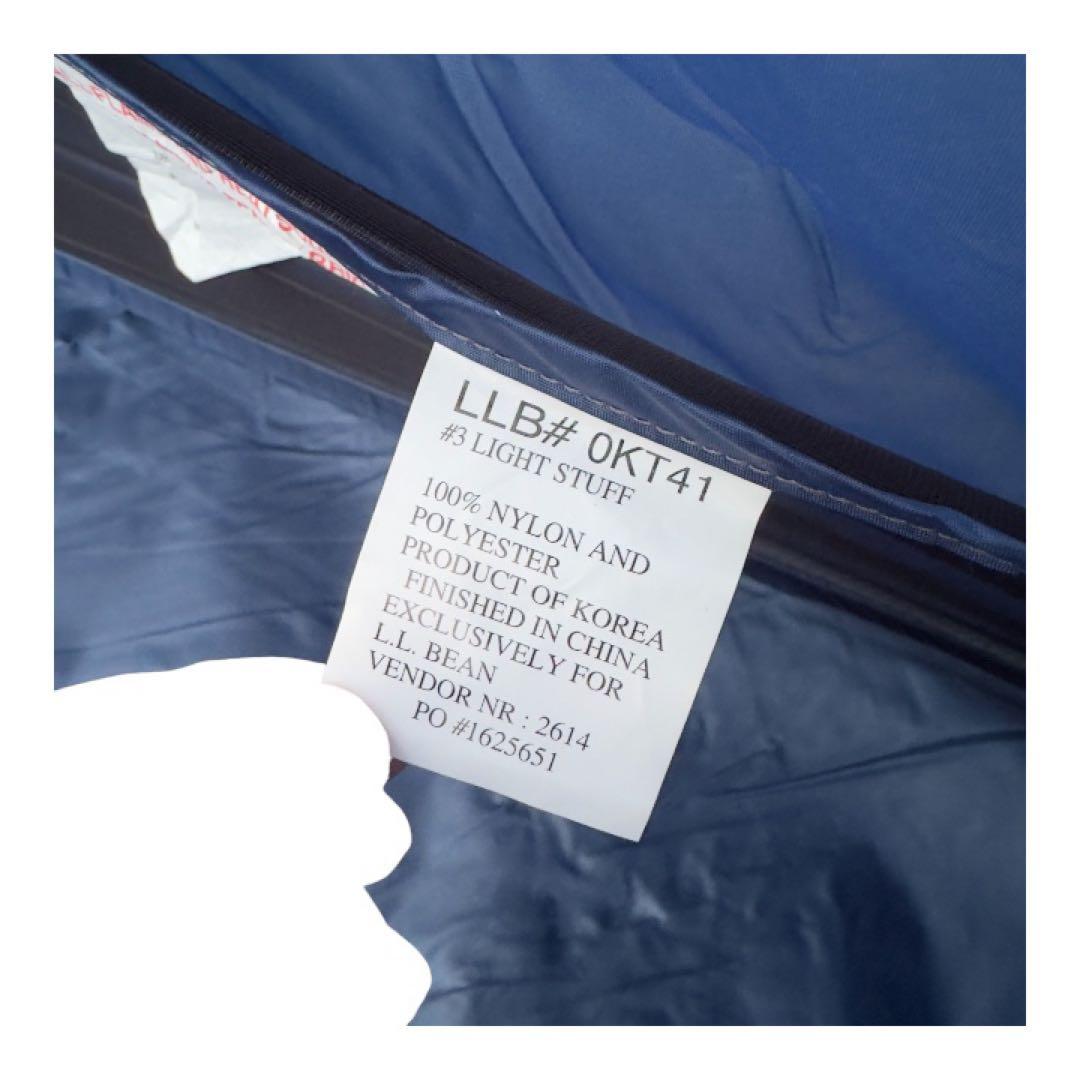 l.l.bean LIGHT STUFF #03 ヴィンテージテント 3人用