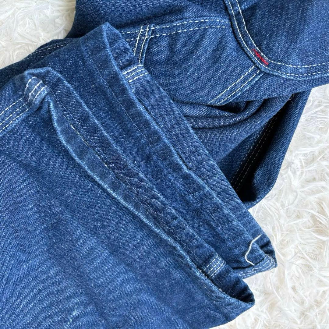 【W30】80s 90s　ビッグマック　オーバーオール　ローバック