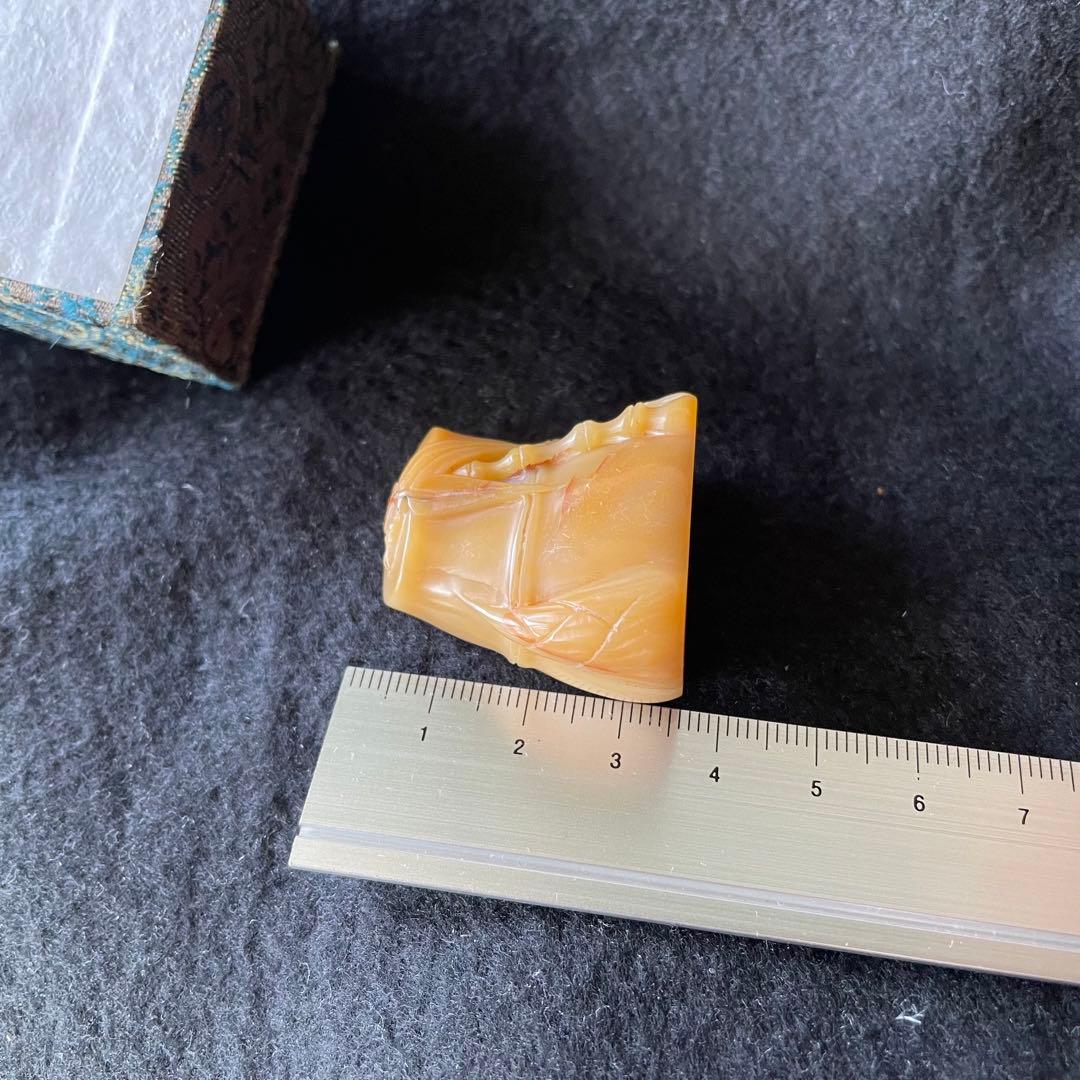 印材　石材　天然石　竹　中国　書画　関防印