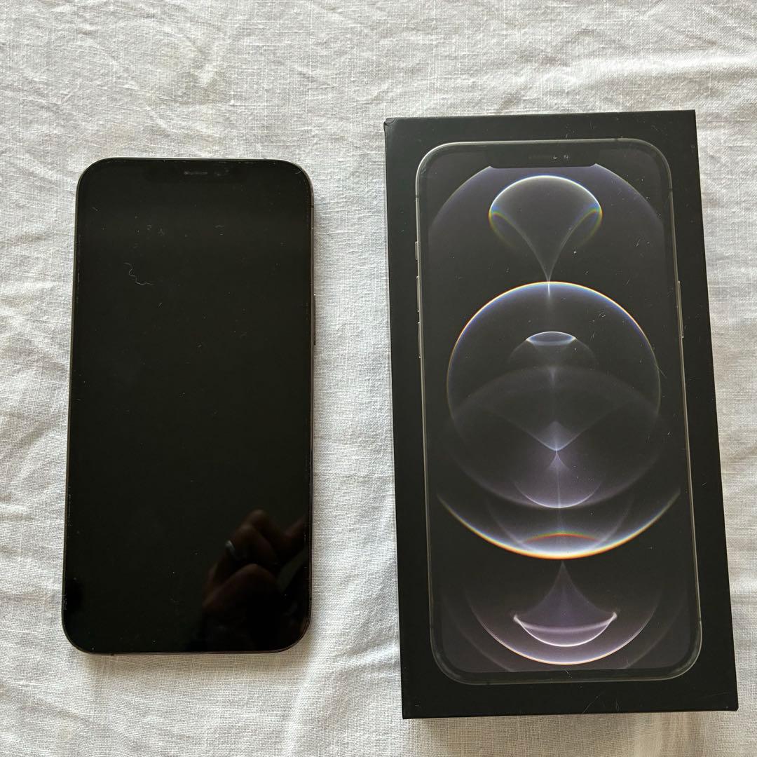 Apple iPhone 12 ProMaxグラファイト 本体