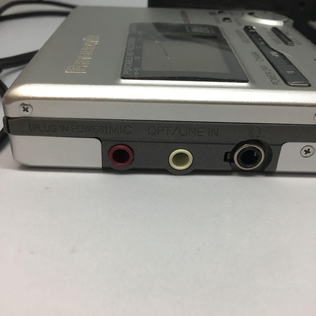 Panasonic SJ-MR100 ポータブルMDレコーダー