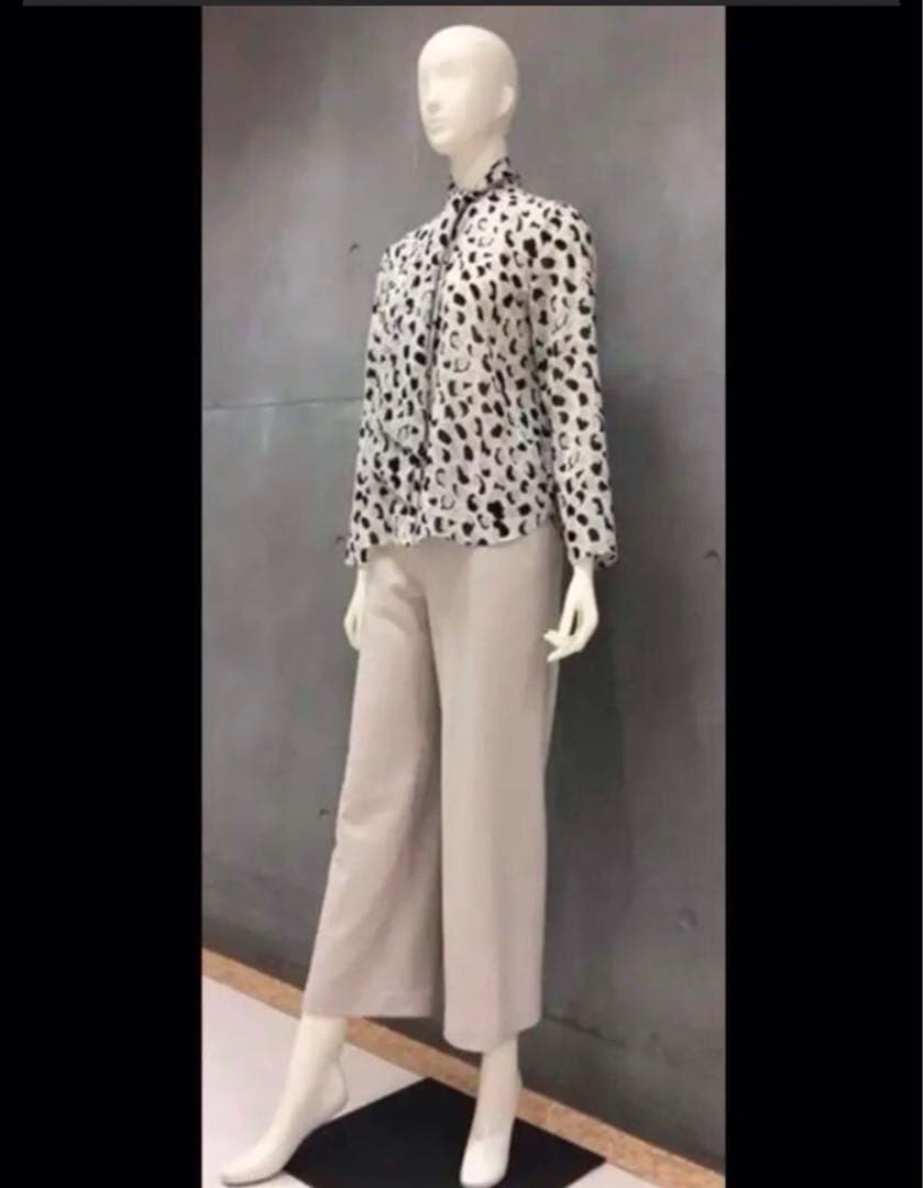 セオリーリュクス 長袖　アイボリー　ウォッシャブル　ブラウス　38