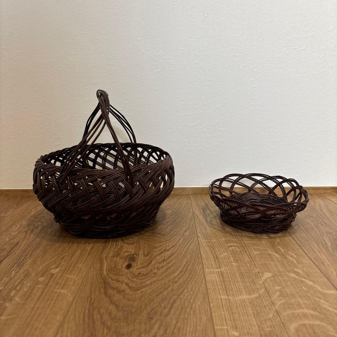 ぽん　わらびかご　おまとめ