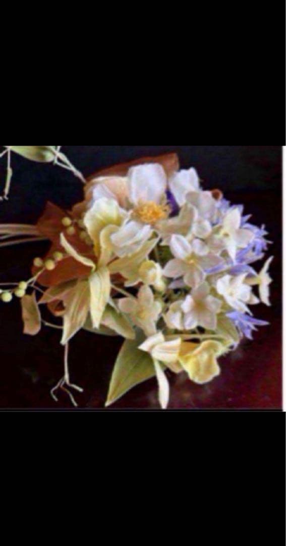 花　アートフラワーブーケ　造花　アートフラワー　薔薇　バラ　パーティー　1