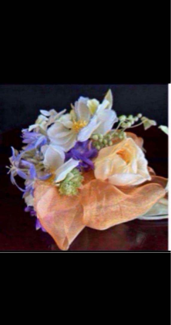 花　アートフラワーブーケ　造花　アートフラワー　薔薇　バラ　パーティー　1