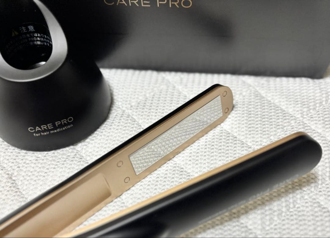 超美品　ケアプロ　超音波アイロン　CARE PRO ヘアアイロン BUI_01