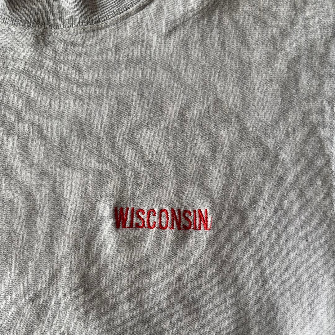 80s Champion リバースウィーブ Wisconsin スウェット