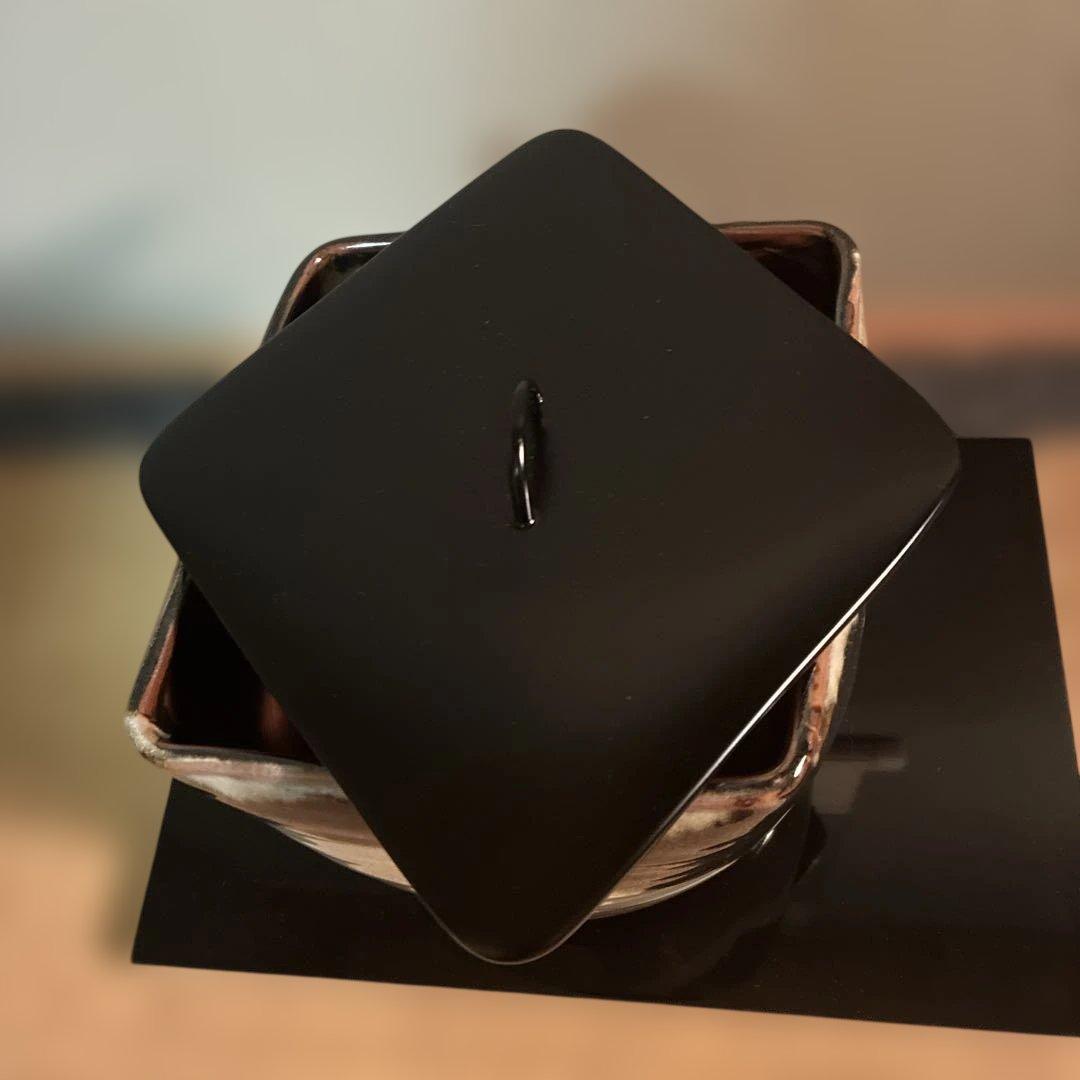 陶器製 蓋付き水差し 定価21万