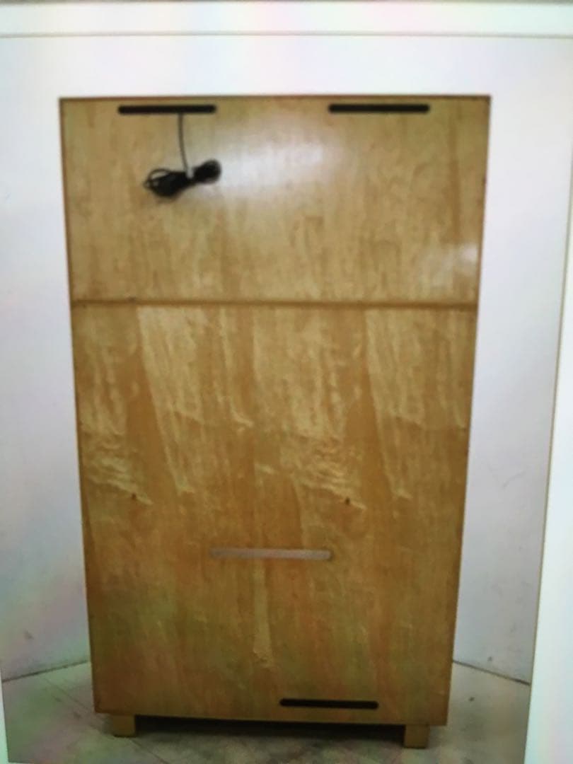 IDC大塚家具展示品最高級 バーズアイメープル キャビネット/TVボード 照明付