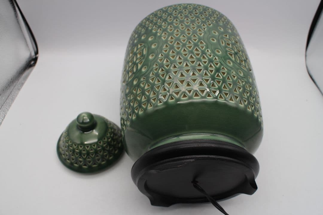 お安くしますので価格交渉して下さい#美濃蔵★超激レア★陶器スタンドランプ★